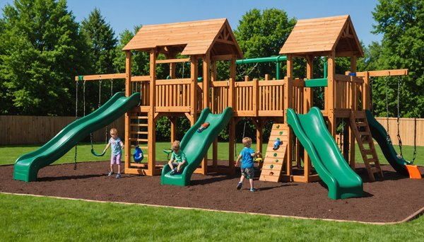 Aire de jeux extérieur : équipements sûrs pour tous les âges