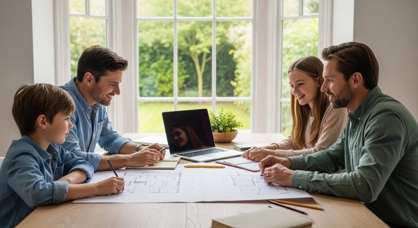 Les plans de maisons à étage : choisir la solution idéale pour votre famille