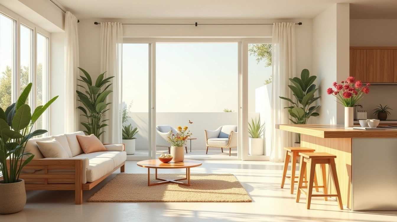 Rôle de la lumière naturelle et choix des matériaux lors du ménage